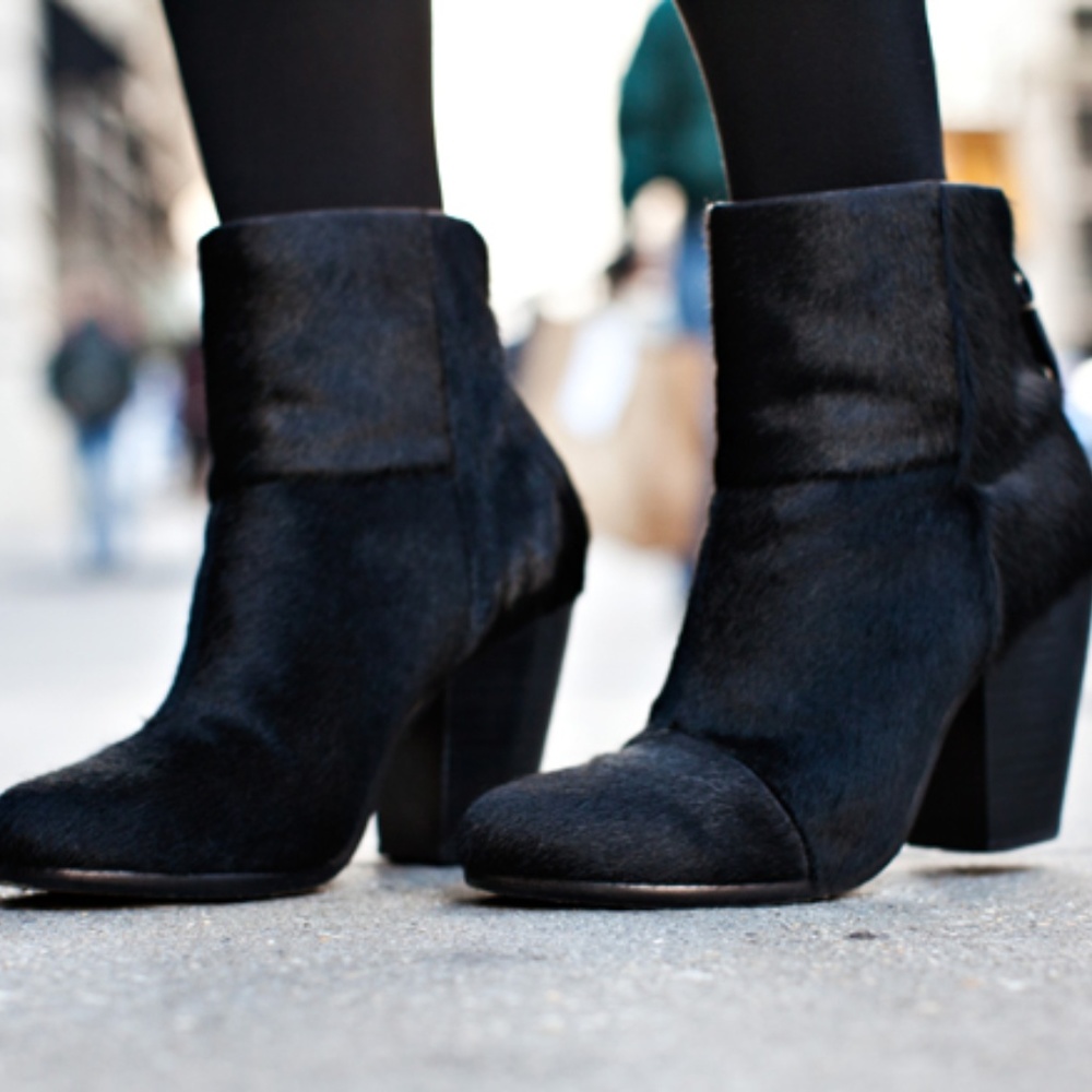 RAG & BONE RARE NARROW BOOTIES SIZE 9